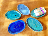 Soap dish - several designs (various glazes)