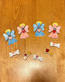 Refridgerator Magnets (various shapes and glazes)