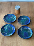 Plate, 6 inch dia (various glaze combinations)