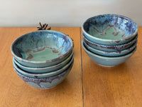 Bowl, small size for rice, ice cream, etc.  (various glaze combinations)