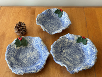Holiday dishes (various shapes and glazes)