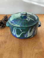 Covered Casserole (various shapes and glaze combos)