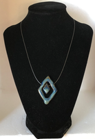 Necklace with interesting shapes (various designs, various glaze combos)