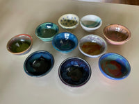 Bowl, Very small for condiments, melted butter, etc  (various glaze combinations)