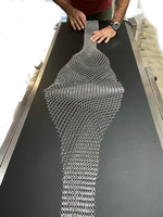 Snake Belt with conveyor (3.5" min, 15" max width x 134 max length)