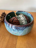 Yarn bowl (various sizes, glaze combinations)
